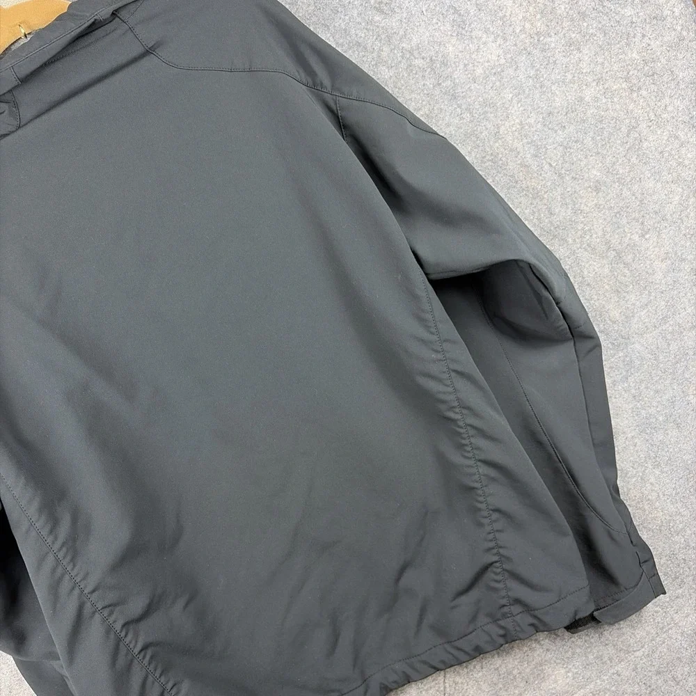 MARMOT SOFT SHELL MENS Size Large JACKET Full Zip Pockets / Black